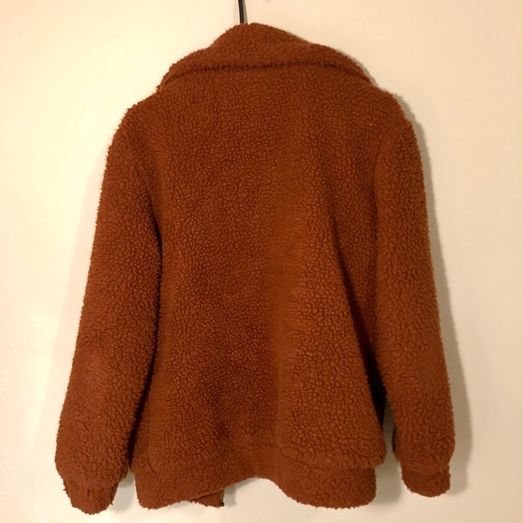 Brown Teddy Bear Jacket by Elodie - Picture 2 of 5